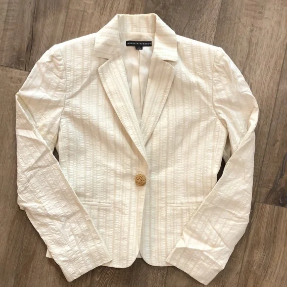 Isabella Demarco Jackets Coats Isabella Demarco Linen Blend